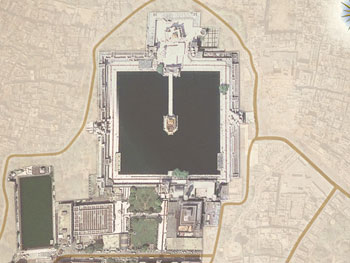 map of golden temple
